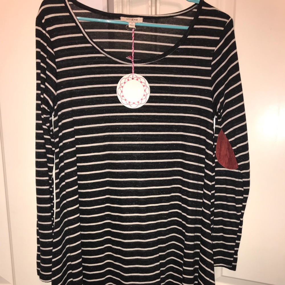 umgee long sleeve tunic
